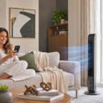 ventilador inteligente wi-fi 2026 torre controlado por celular